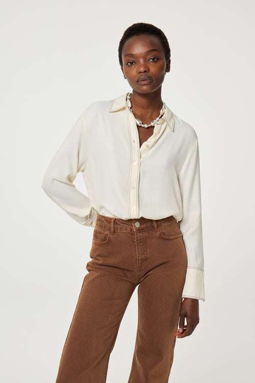 Stella Blouse | Cosy White