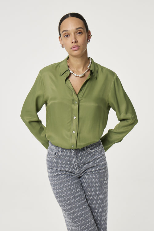 Stella Blouse | Martini Olive