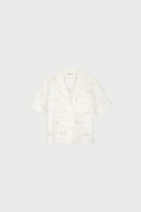 Farida Blouse | Cosy White