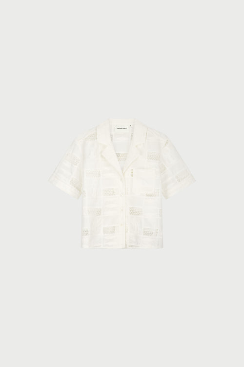 Farida Blouse | Cosy White
