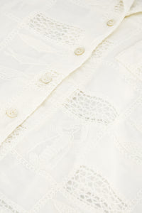 Farida Blouse | Cosy White