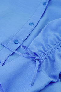 Navina Blouse | Blue/Green