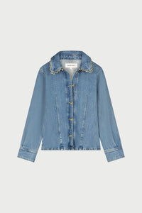 Inda Blouse | Mid Blue