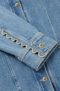 Inda Blouse | Mid Blue