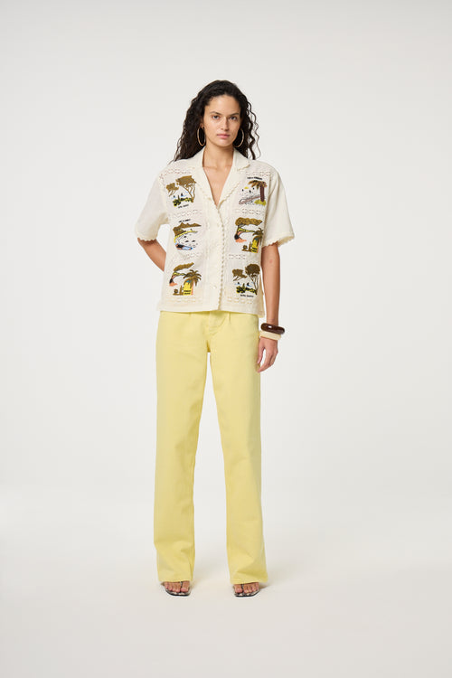 Norma Blouse | Cosy White