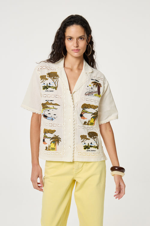 Norma Blouse | Cosy White