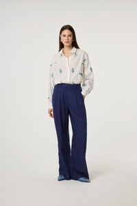 Alex Langoustine Blouse | Cosy White