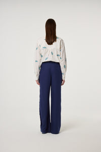 Alex Langoustine Blouse | Cosy White