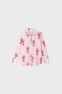 Tony Blouse | Cherry Blossom/Tangerine Tango
