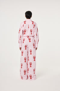 Tony Blouse | Cherry Blossom/Tangerine Tango