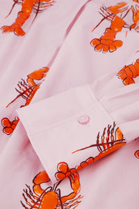 Tony Blouse | Cherry Blossom/Tangerine Tango