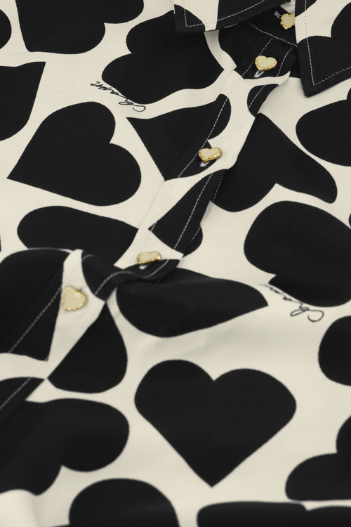 Aniko Blouse | Love Print