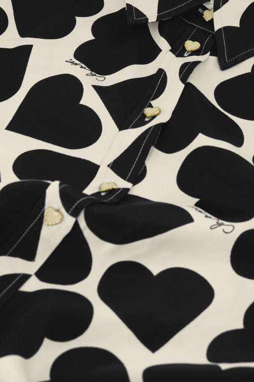 Aniko Blouse | Love Print