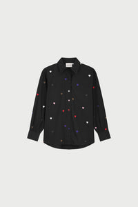 Alena Blouse | Black Ink/Multi