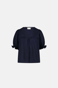 Juno Blouse | After Midnight Blue