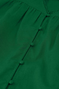 Juno Blouse | Green Glow