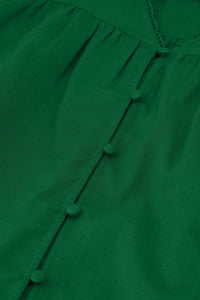Juno Blouse | Green Glow