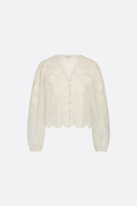 Rani Blouse | Cosy White