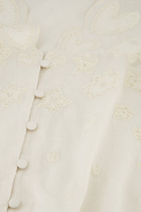Rani Blouse | Cosy White
