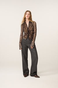 Yanna Blouse | Toffee/Camel Club