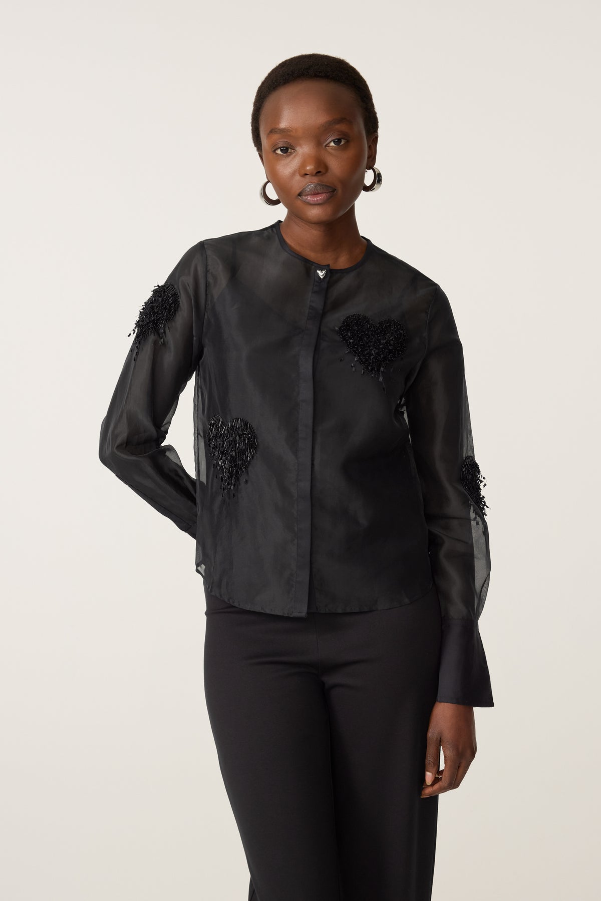 Nadia Blouse | Black