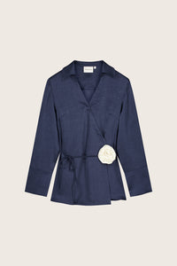 Emma Blouse | Maritime Blue