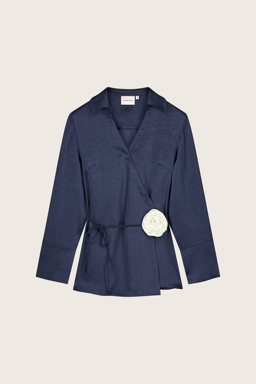 Emma Blouse | Maritime Blue