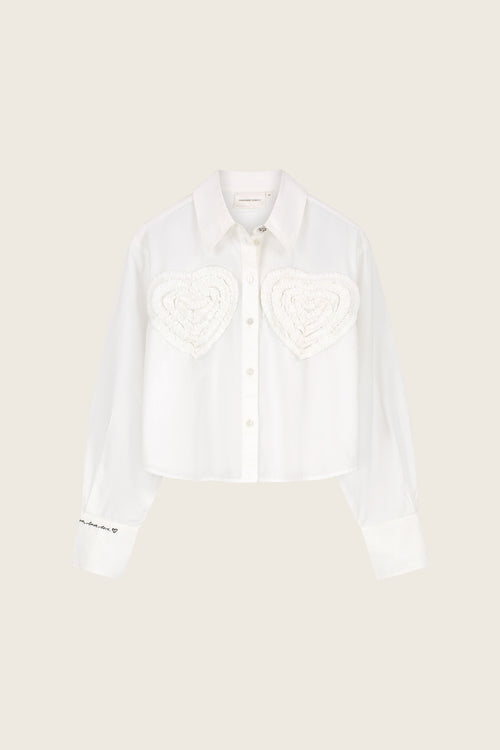 Haidy Blouse | Crispy White
