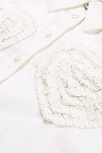 Haidy Blouse | Crispy White