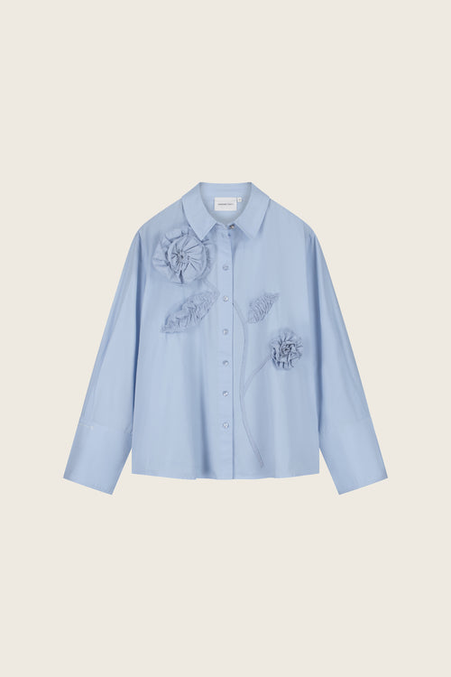 Alex Blouse | Icey Blue