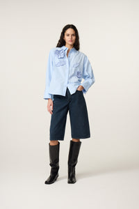 Alex Blouse | Icey Blue