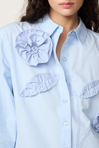 Alex Blouse | Icey Blue