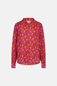 Coco Blouse | Tangerine/Pink Dream