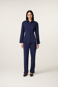 Elvira Blouse | Maritime Blue/Riad Blue