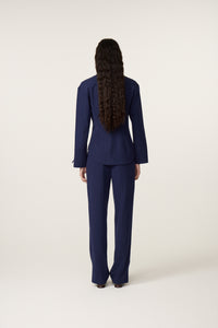Elvira Blouse | Maritime Blue/Riad Blue