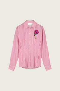 Irina Blouse | Pink/Cosy White