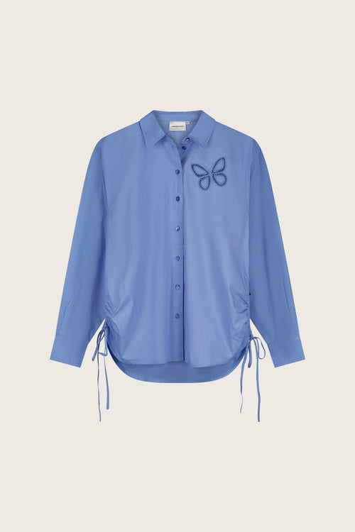 Lux Blouse | Riad Blue