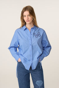 Lux Blouse | Riad Blue