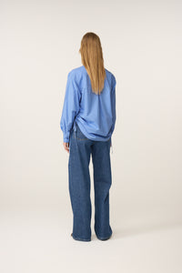 Lux Blouse | Riad Blue