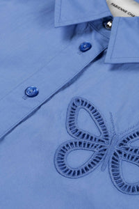 Lux Blouse | Riad Blue