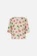 Starlet Blouse | Warm White/Pink Drea