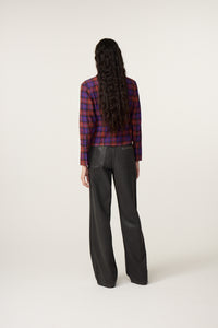 Charli Blouse | Deep Purple/Orange
