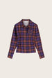 Charli Blouse | Deep Purple/Orange