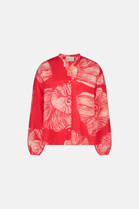 Lente Blouse | Warm White/Tropical