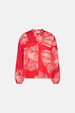 Lente Blouse | Warm White/Tropical
