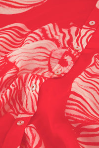 Lente Blouse | Warm White/Tropical