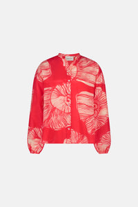 Lente Blouse | Warm White/Tropical