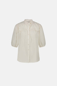 Thirsa Blouse | Cosy White