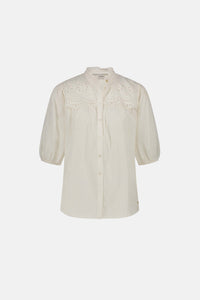 Thirsa Blouse | Cosy White