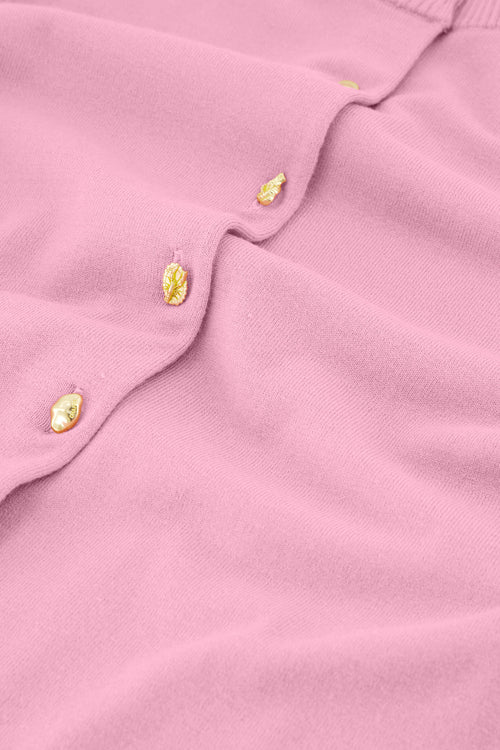 Molly Short Sleeves Cardigan | Pink Rendez Vous